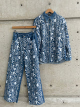 PAISLEY DENIM SET