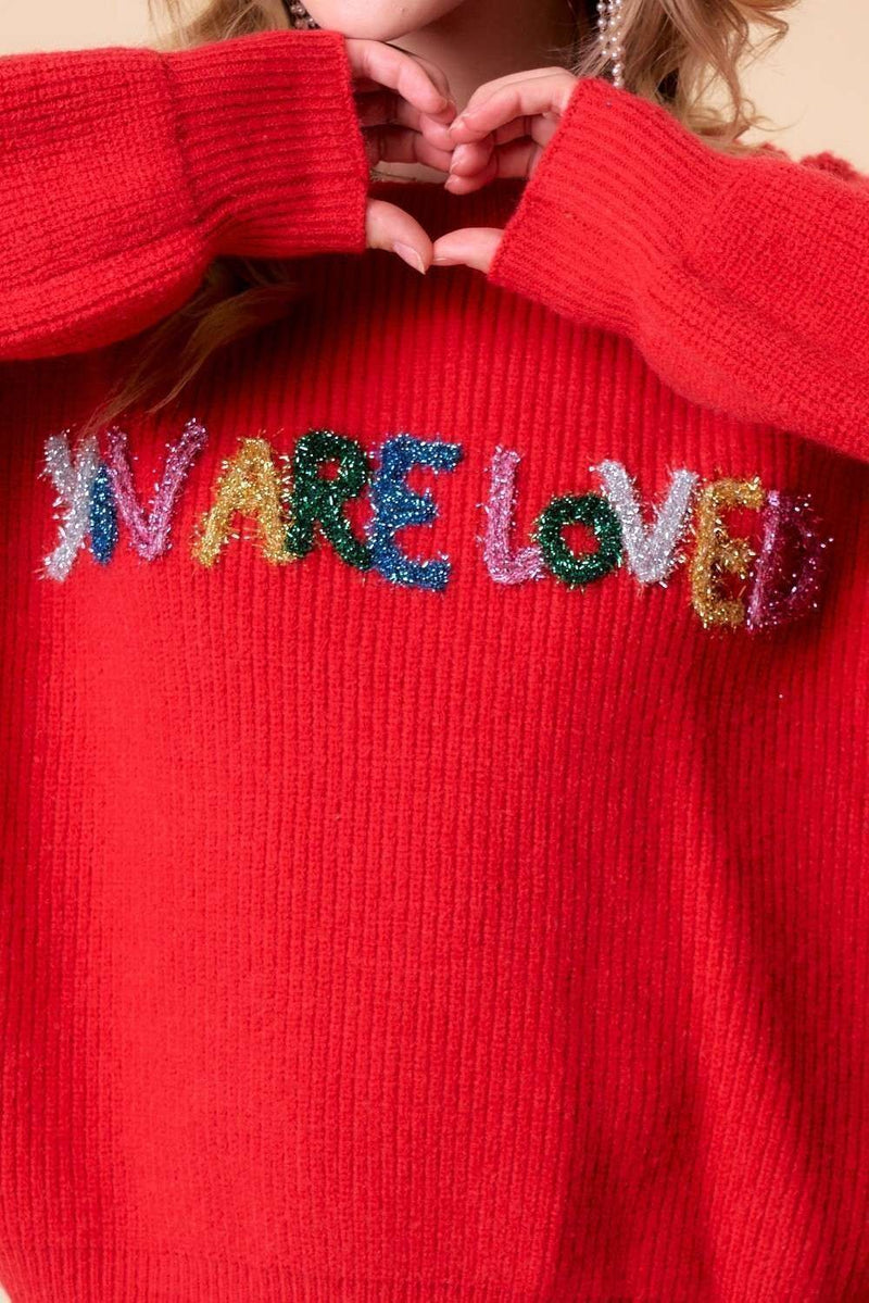 YOU ARE LOVED SWEATER