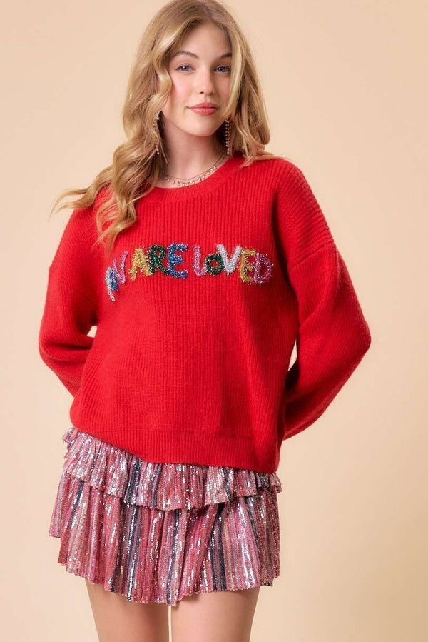 YOU ARE LOVED SWEATER