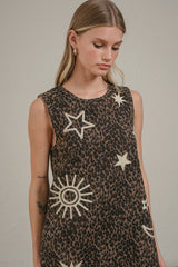 COMET LEOPARD DRESS