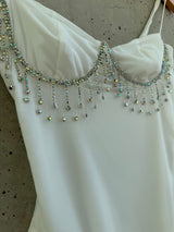 RHINESTONES RAIN BODYSUIT