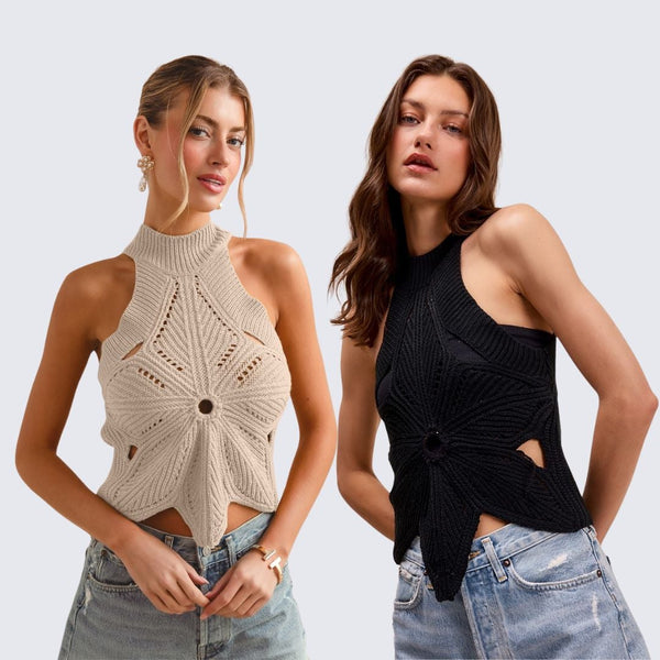 MANDY FLOWER TOP