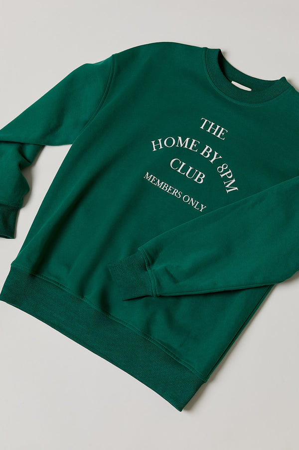 HOME BY 8PM CLUB SWEATER S