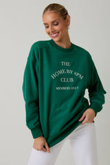HOME BY 8PM CLUB SWEATER S