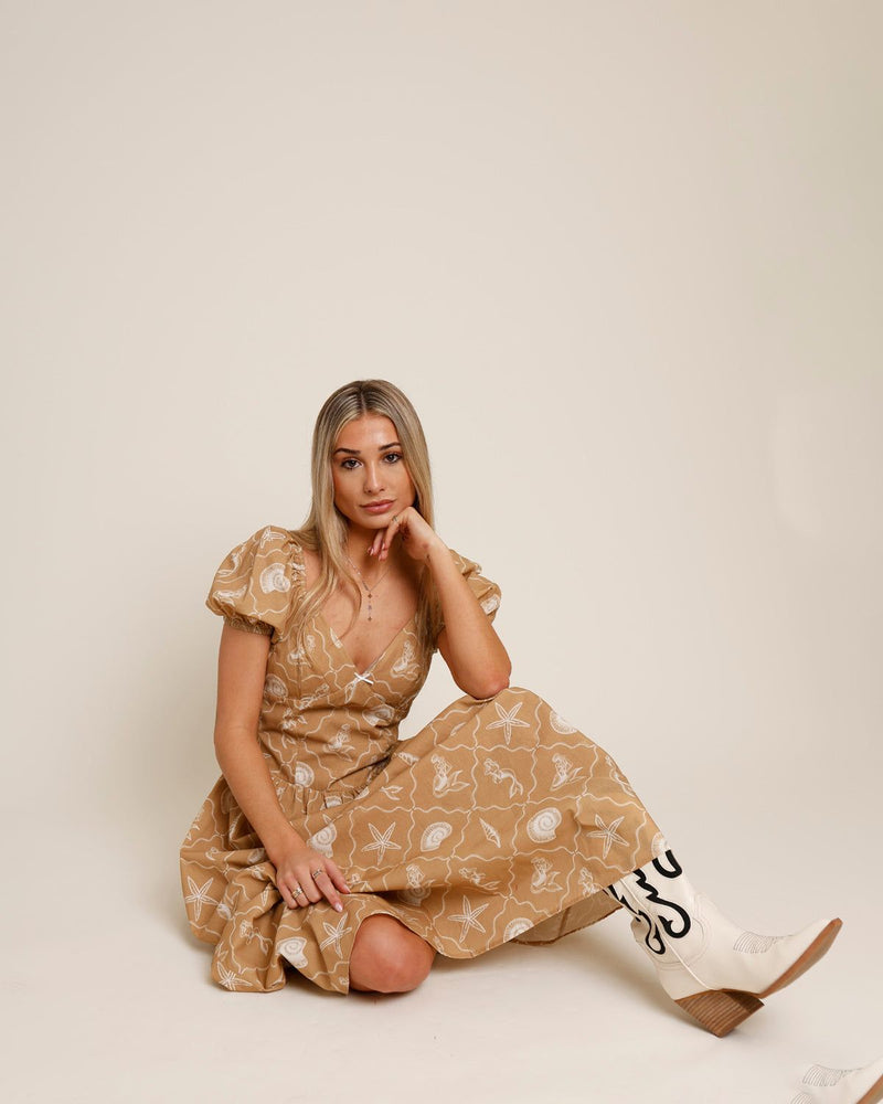 MILOS MIDI DRESS