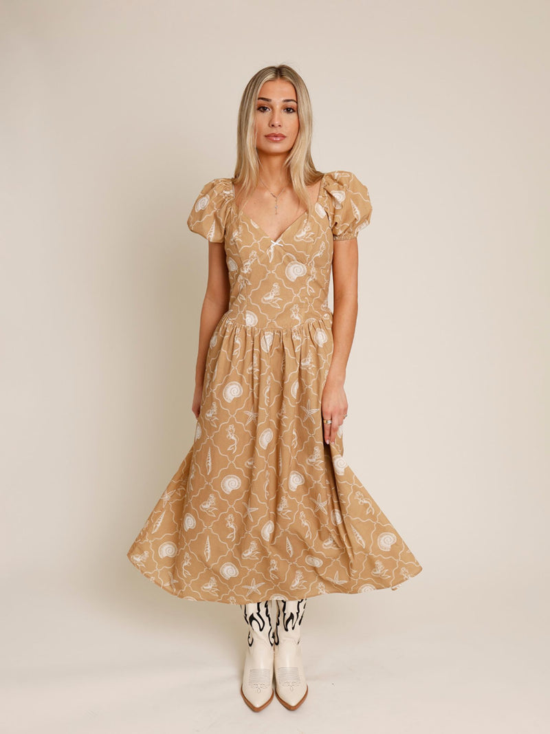 MILOS MIDI DRESS