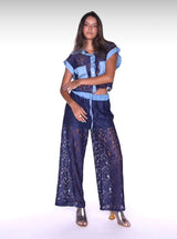 BLUE LACE SET