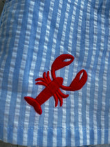 LOBSTER EMBROIDERED SHORT