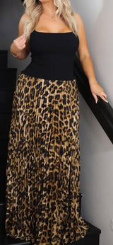 LEOPARD MAXI DRESS