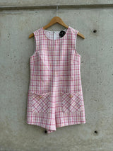 TWEED PINK ROMPER