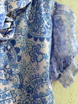 BLUE GARDEN TOP