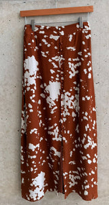 DEER PRINT SKIRT