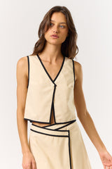 MAXI WRAP SKIRT SET