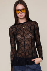ANNE MESH TOP