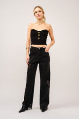 MEG MID-RISE JEANS