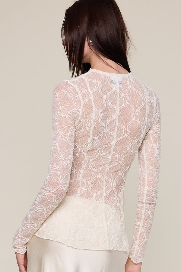 ANNE MESH TOP