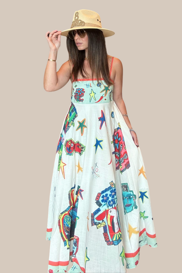 STAR MAXI DRESS