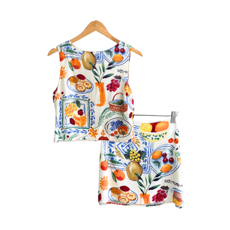 VALENCIA MINI SKIRT SET