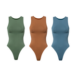 BASIC NECK SLEEVELESS BODYSUIT