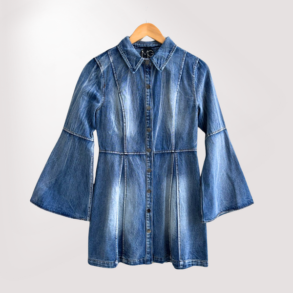 SHANNON DENIM MINI DRESS